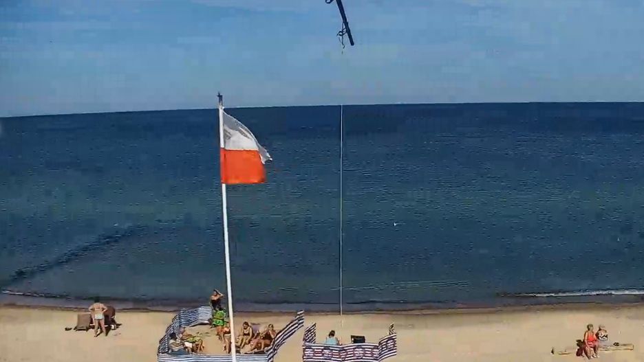 Po sezonie nad polskim morzem wciąż królują parawany