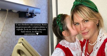 Córka Zosi Ślotały trafiła do szpitala. "Jesteśmy pod opieką lekarzy"