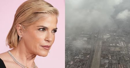 Selma Blair w poważnych tarapatach po inbie w samolocie. Prosto z pokładu wrzuciła do sieci NAGRANIE: "Tęsknię" (FOTO)