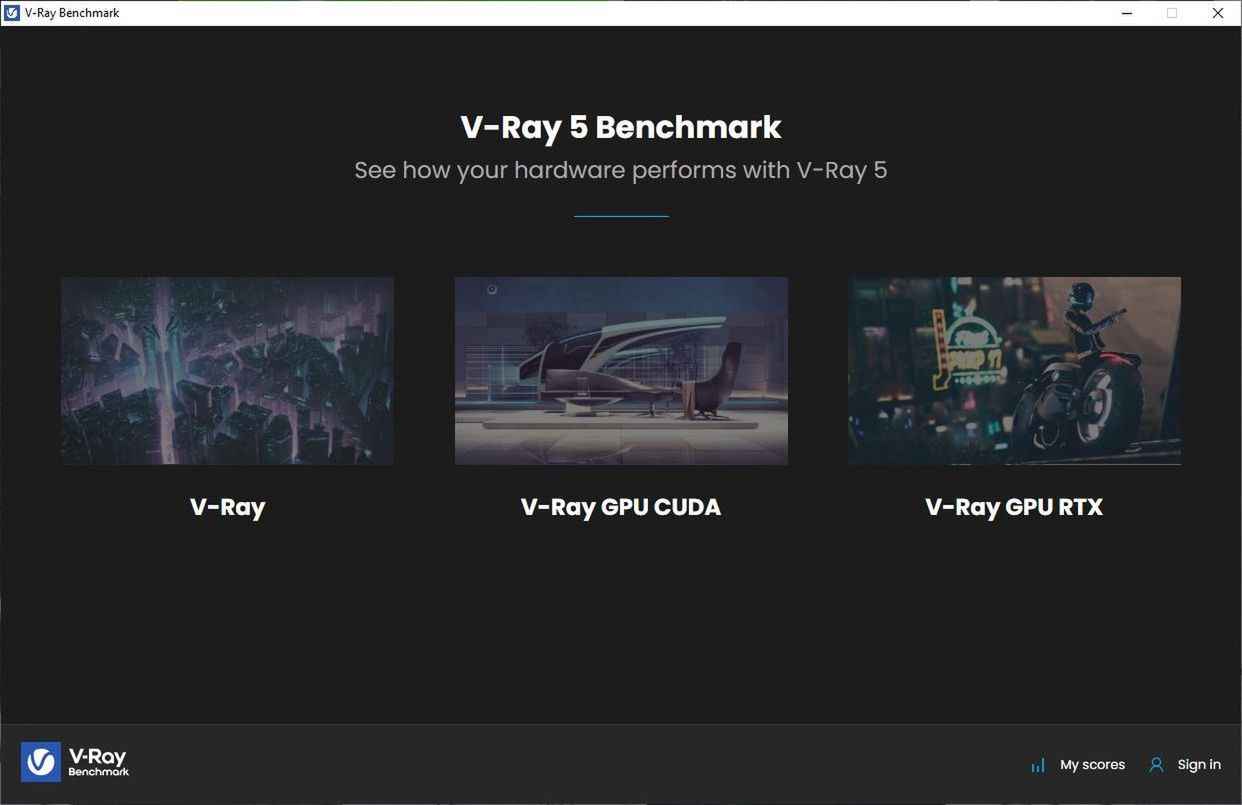 V-ray Benchmark