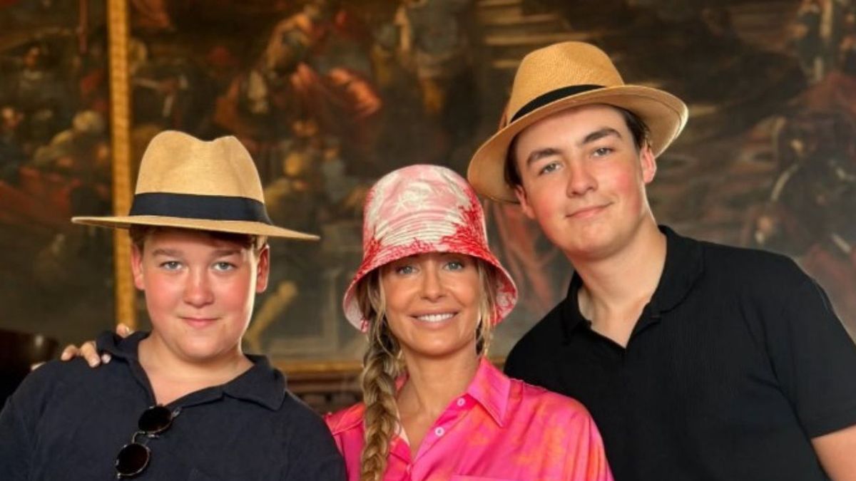 Synowie Małgorzaty Rozenek-Majdan nie odczuwają jej sławy