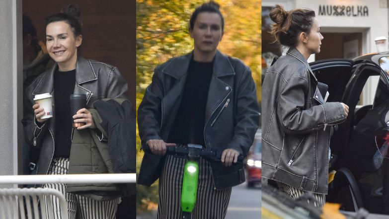 Olga Bołądź zamieniła auto na hulajnogę