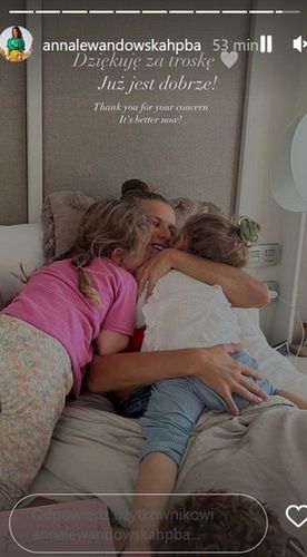 Anna Lewandowska podziękowała za wsparcie