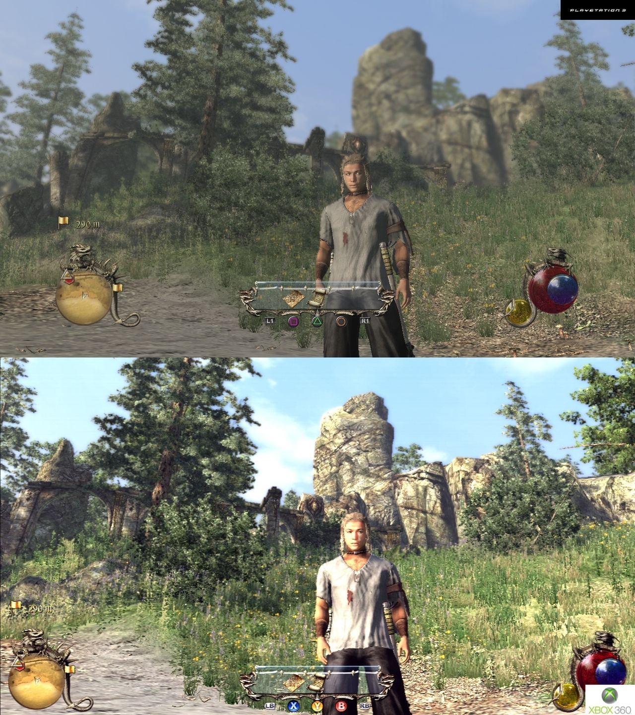 Two Worlds 2: porównanie grafik PS3 i Xbox 360