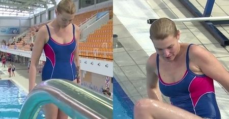 Tak Ilona Felicjańska przygotowywała się do "Celebrity Splash"...