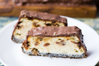 Zamiasta sernika i makowca zrobię deser ze Lwowa. Wygląda jak słodki batonik