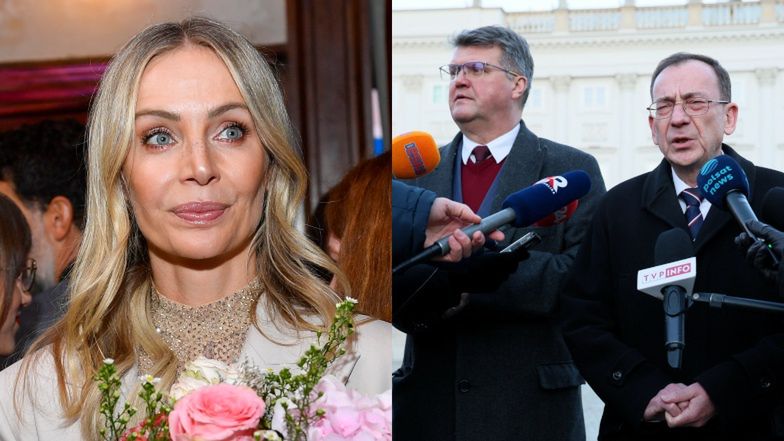 Agnieszka Woźniak-Starak żartuje z Mariusza Kamińskiego i Macieja Wąsika: "Uciekli do prezydenta. Ciekawe czy mają ŚPIWORY"