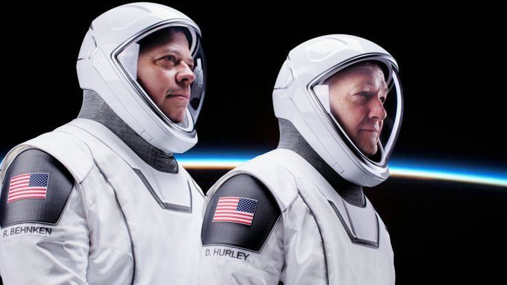 Astronauci Bob Behnken i Doug Hurley, którzy wezmą udział w misji NASA i SpaceX