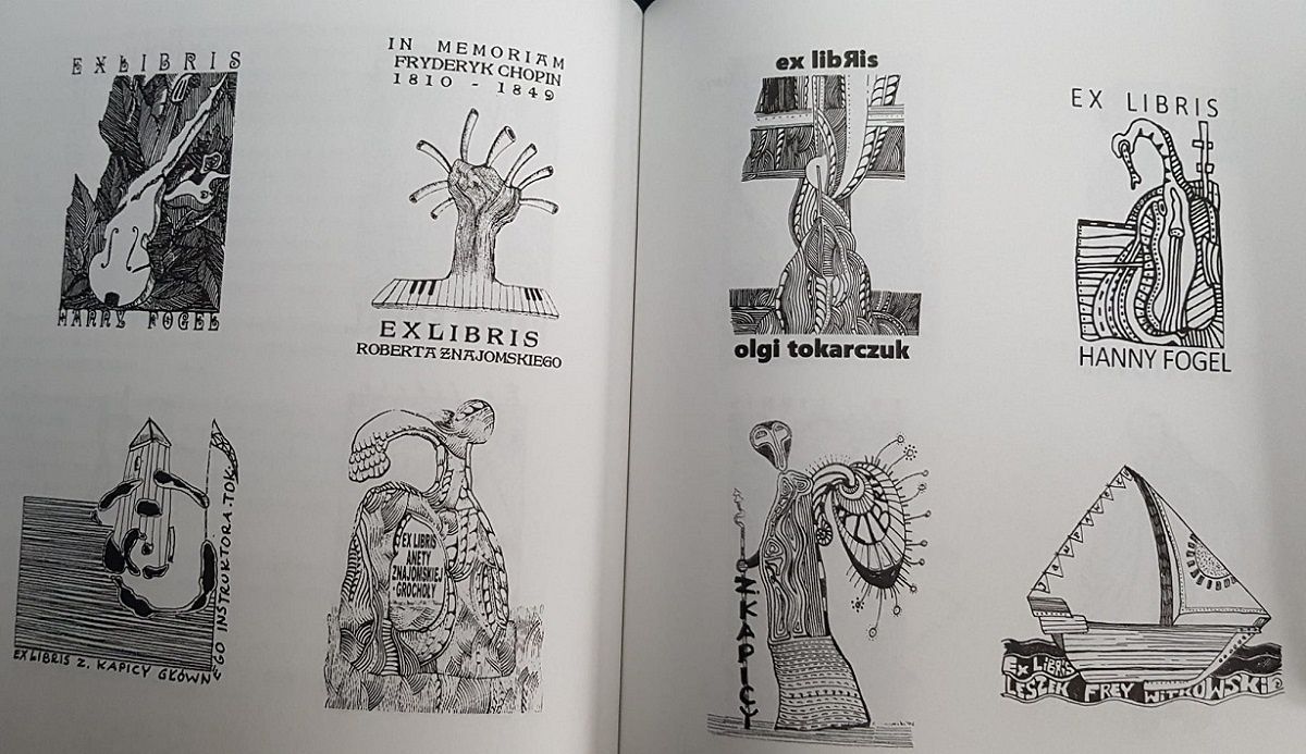 Ekslibrisy Roberta Znajomskiego
