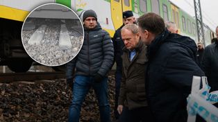 Były wojskowy saper ocenił zdjęcia  zniszczonych torów. Zwrócił uwagę na ślady