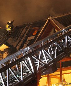 Pożar hotelu "Belvedere" w Zakopanem