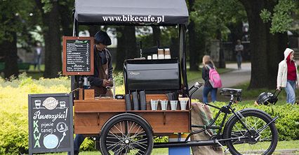 Bike Cafe - kawa z roweru w Warszawie