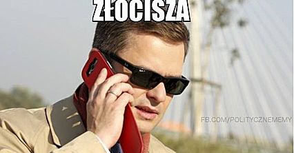"Siemaneczko, kopsniesz złocisza"