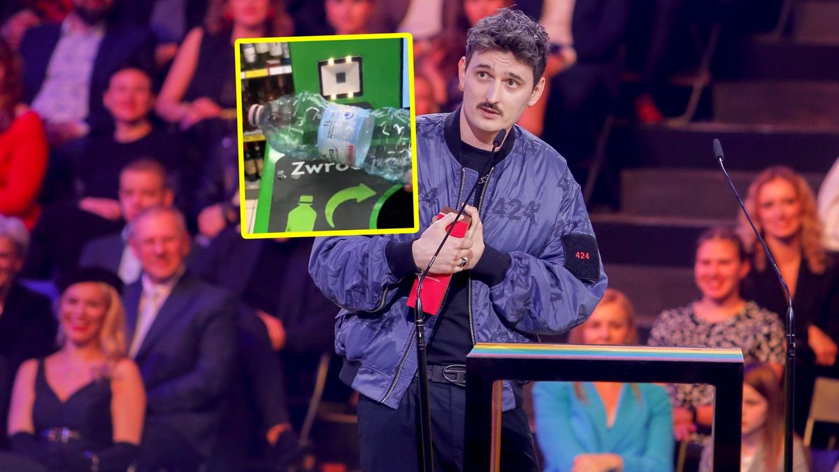 Zbierał butelki po koncercie Dawida Podsiadło.