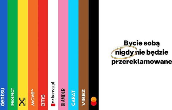 "Bycie sobą nigdy nie będzie przereklamowane” w kampanii dentsu na Pride Month