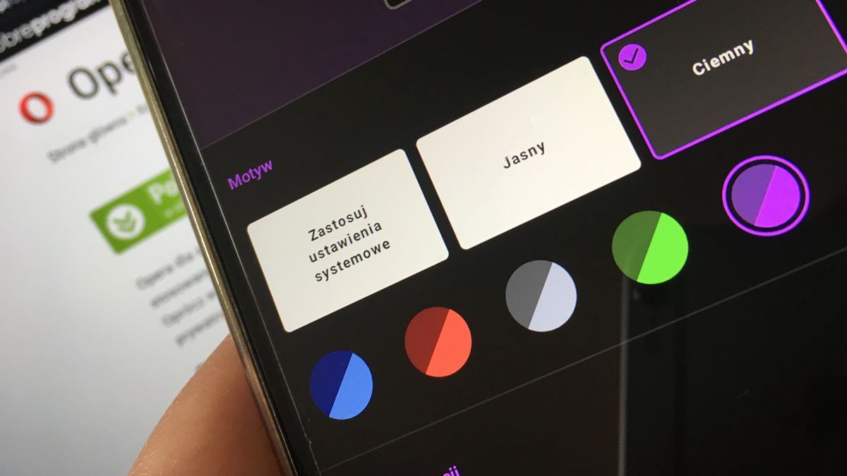 Opera 54 dla Androida: bitcoin i więcej kolorów