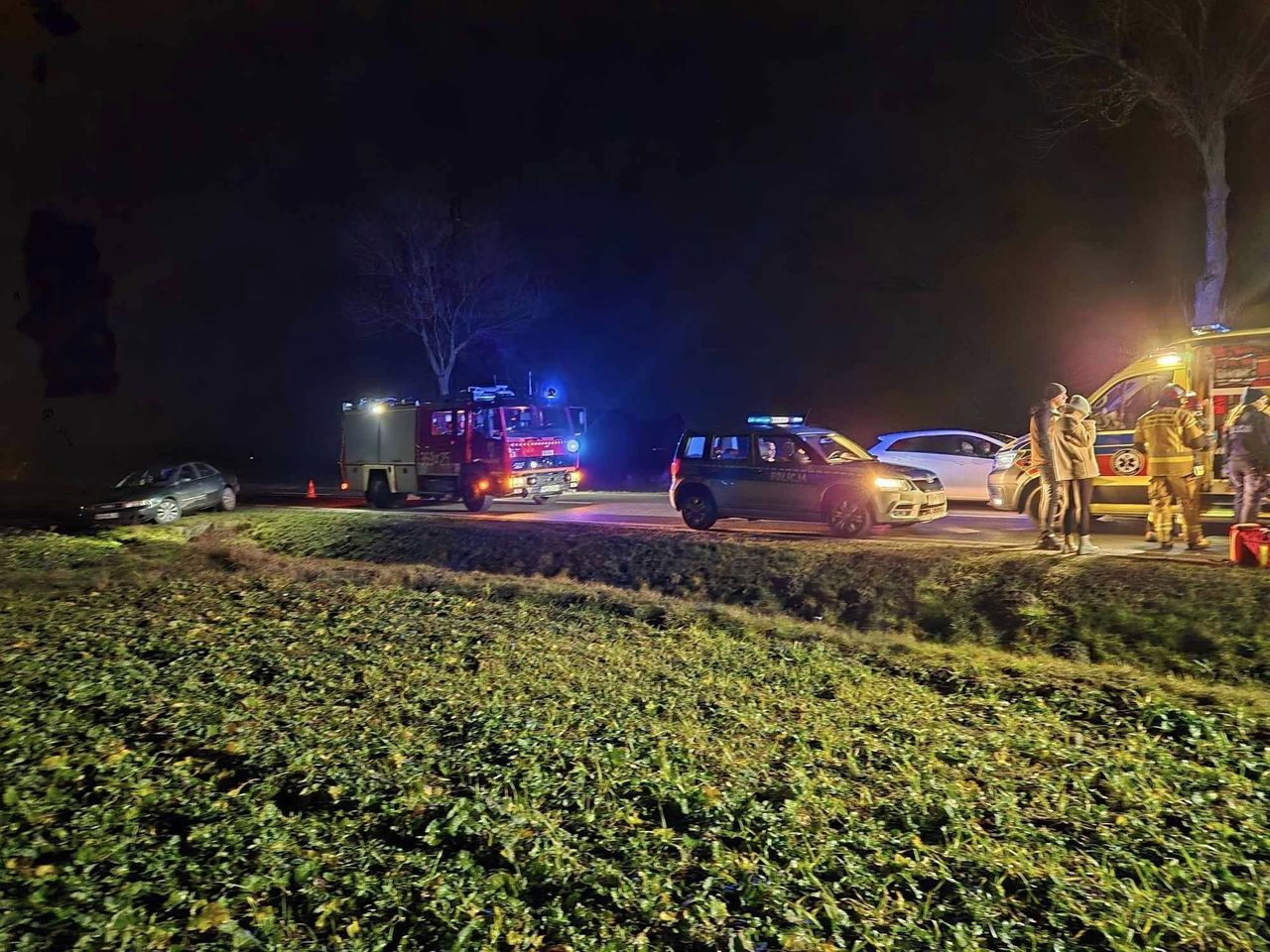 Potrącenie starszego mężczyzny w Staroźrebach - 67-latek szedł środkiem jezdni!