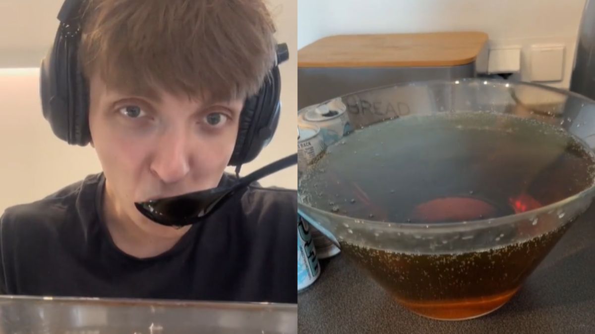 Polski twórca internetowy wypił 15 energetyków na raz