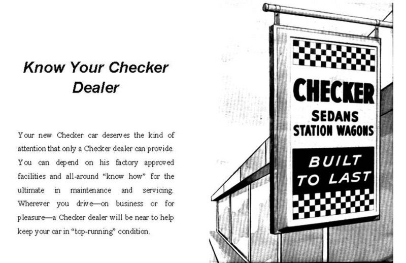 Checker Marathon - klasyczna żółta taksówka 2