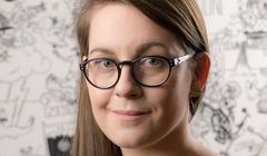 Anna Zuzanna Balcerowska w dziale obsługi klienta Agencji Warszawa