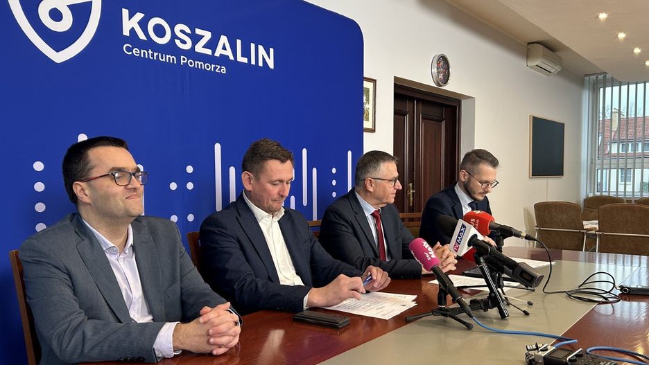 Konferencja przed sesją Rady Miasta w Koszalinie - 26.11.2025