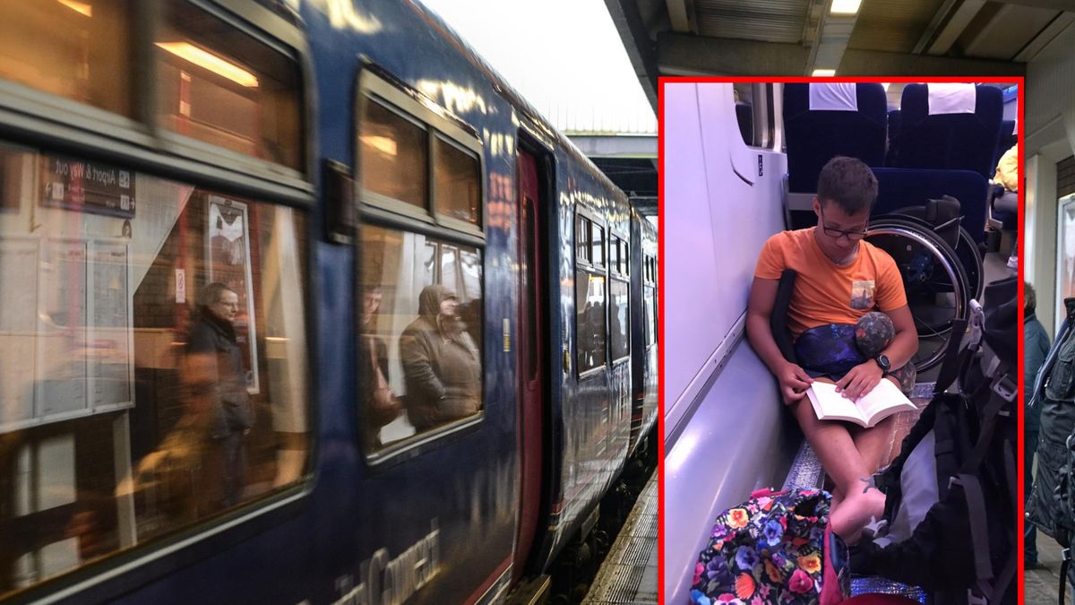 O sytuacji w PKP poinformowała matka niepełnosprawnego mężczyzny.