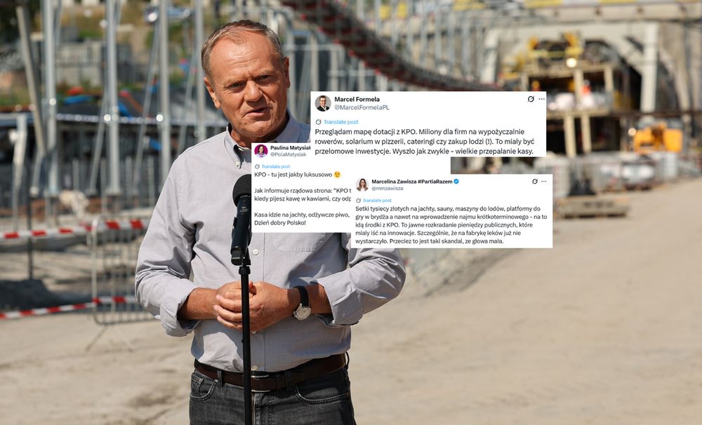 Pokazali, na co idą środki z KPO. Internet zapłonął