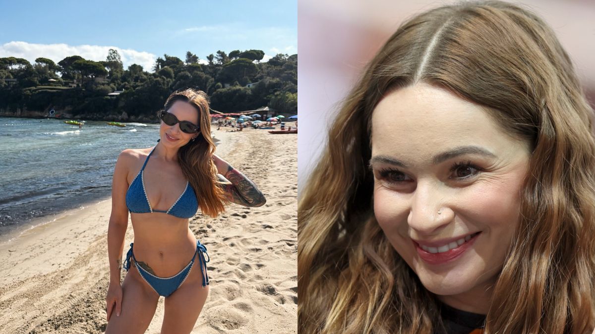 Ewelina Lisowska pręży ciało na rajskiej plaży
