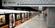 Utrudnienia w kursowaniu metra linii M1. Ktoś wszedł do tunelu