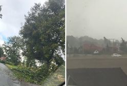 W Wielkopolsce przeszła trąba powietrzna. Na wyspie utknęły dzieci