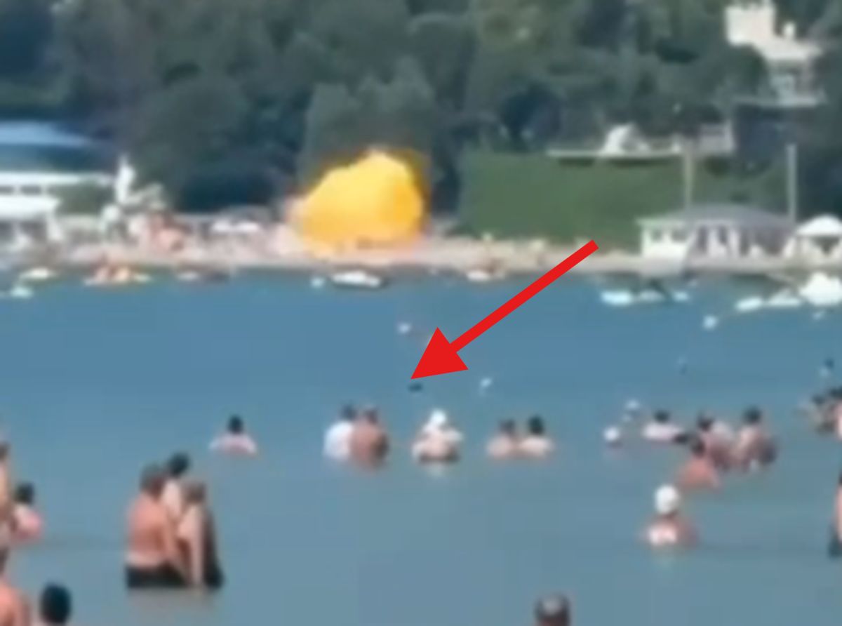 Dron rozbił się na plaży w Rosji. Nie żyje troje dzieci