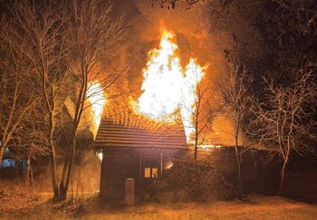 Pożary w wigilijną noc. Dwa domy spłonęły na Podlasiu