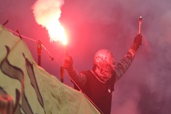 Burdy na stadionie w Opolu. Są zarzuty dla kolejnych pseudokibiców