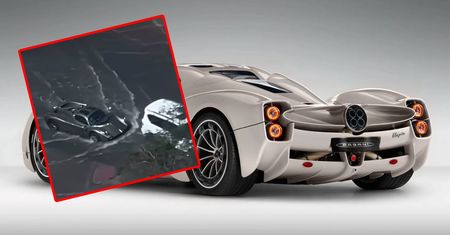 Kosztuje 12 milionów złotych. Kierowca w Dubaju nie bał się powodzi