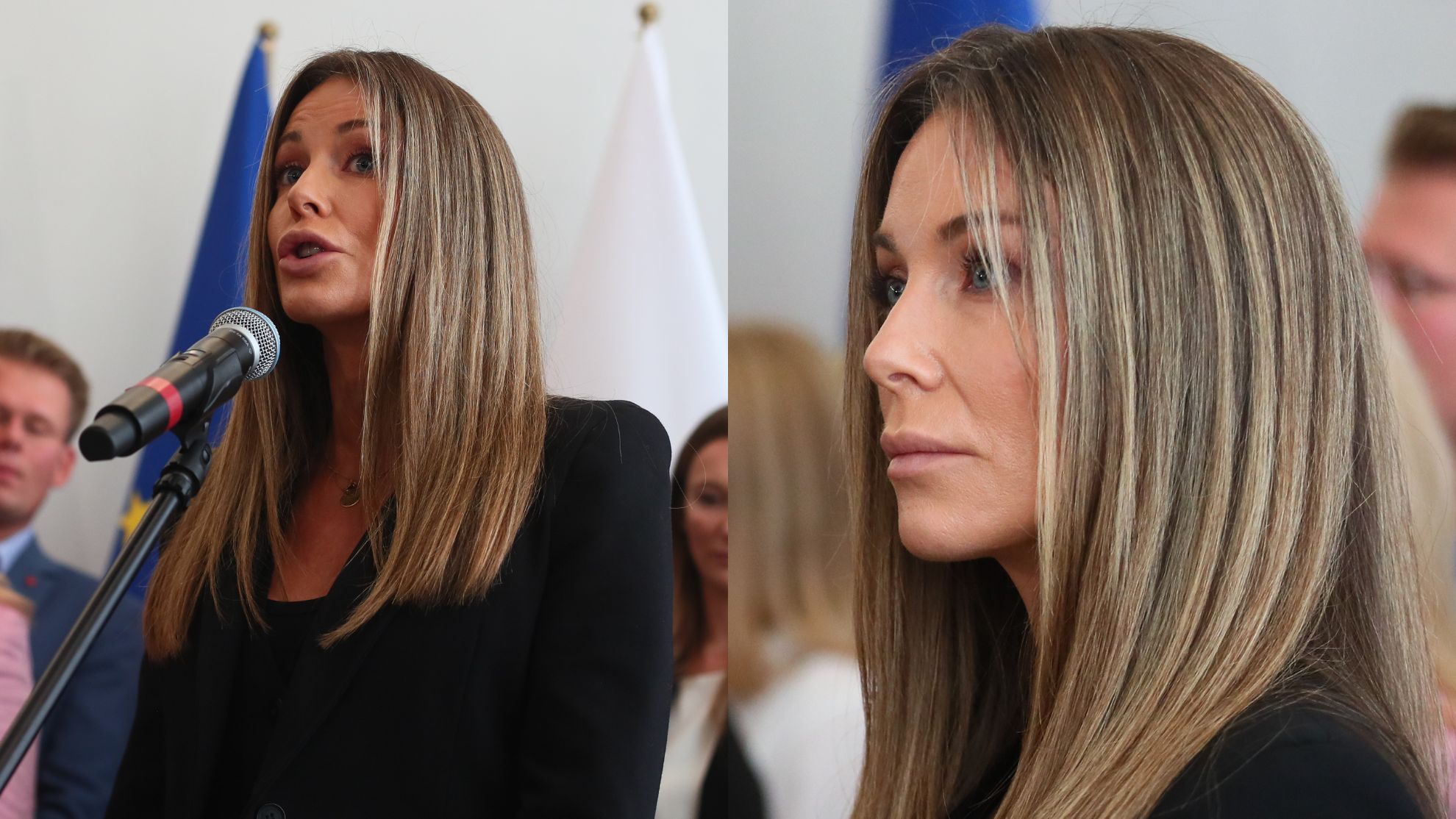 Małgorzata Rozenek mówi "tak" in vitro w otoczeniu polityków opozycji