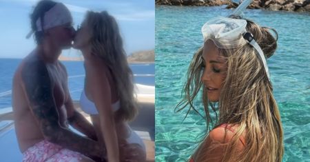 U Małgorzaty Rozenek bez zmian: eksponuje imponującą sylwetkę w białym bikini. Petarda?