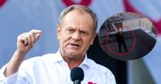 Poseł na dachu Sejmu. Wymowna reakcja Donalda Tuska