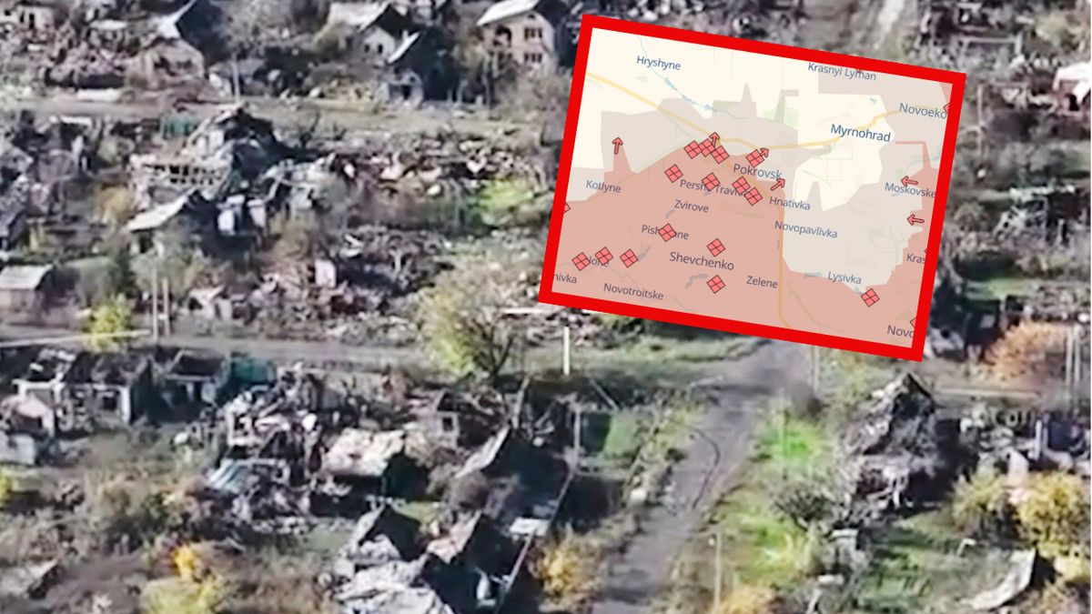 Rosjanie przejmują Pokrowsk