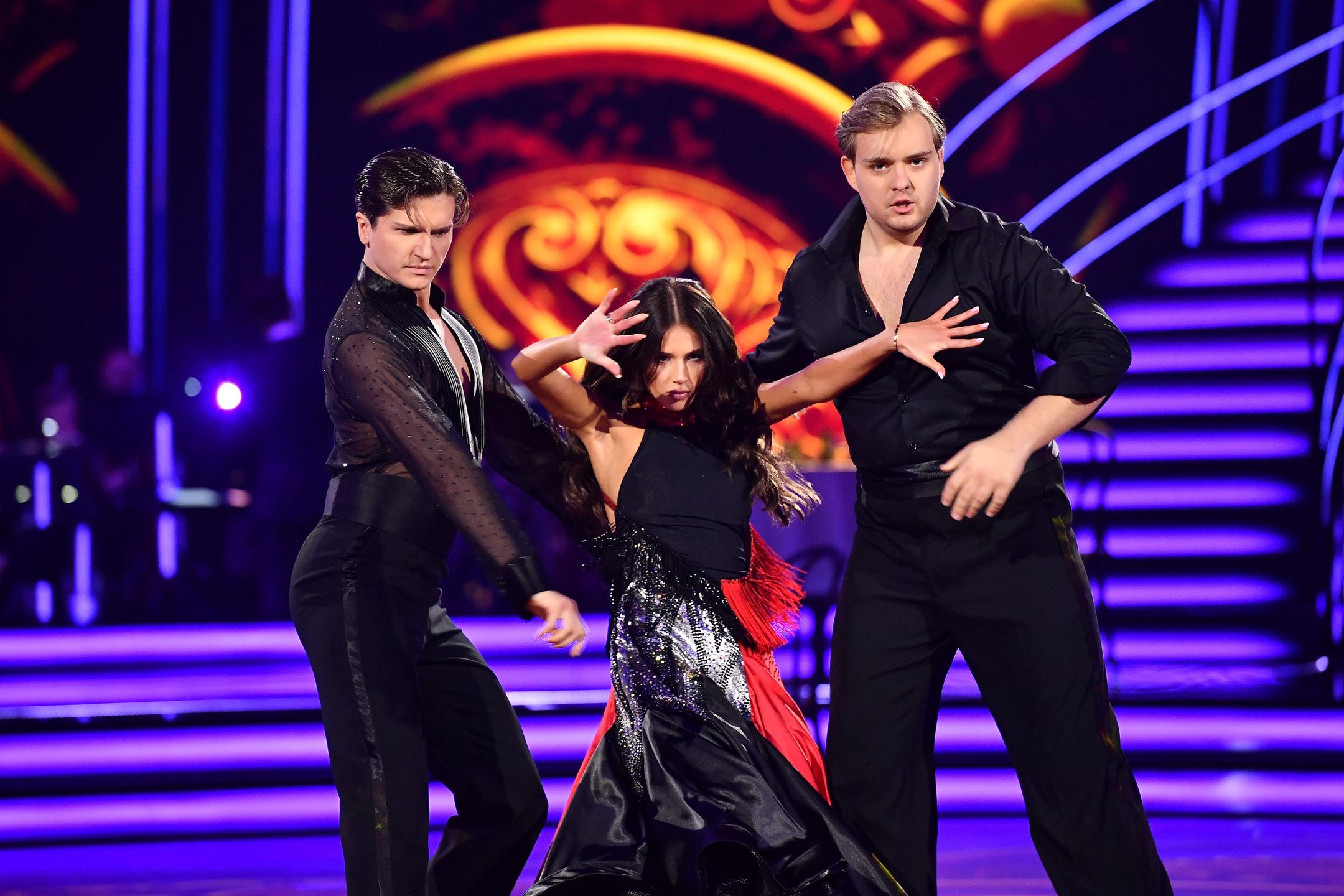 Michał Kassin, Roksana Węgiel i Kevin Mglej 