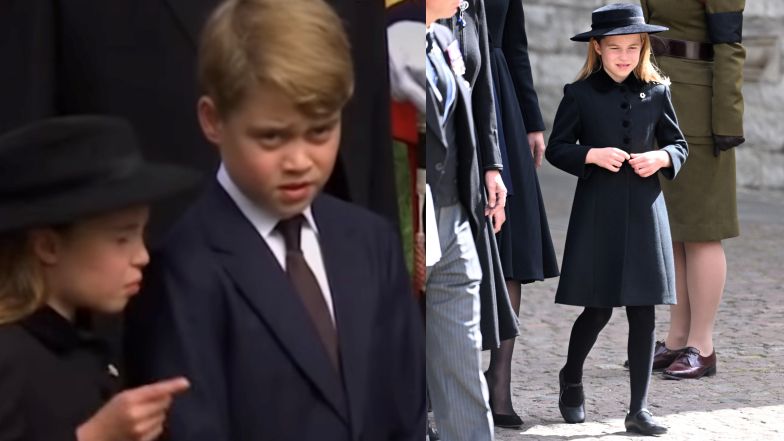 Księżniczka Charlotte instruuje starszego brata