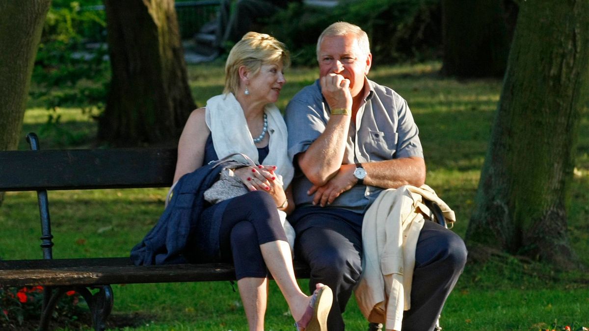 Wdowa po Jerzym Stuhrze pierwszy raz po jego śmierci