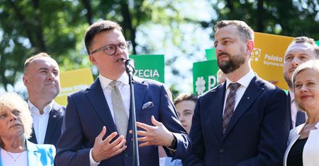 Sensacyjne podium w sondażu. Hołownia skomentował wyniki