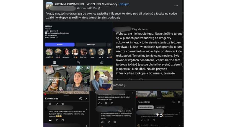 Mieszkańcy Gdyni ostrzegają przed Agąsavą