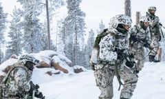 Finlandia. 40 poborowych z odmrożeniami. Ćwiczyli przy -34 st. C