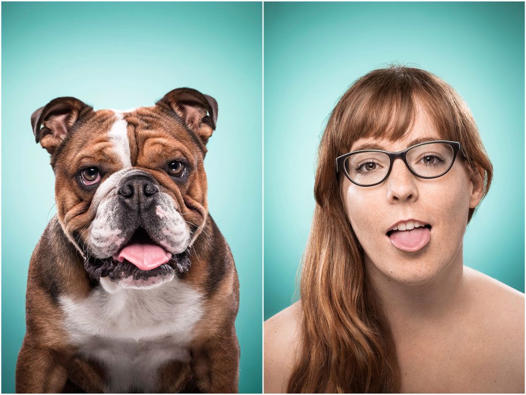 „The Dog People” - zabawne portrety ludzi, którzy naśladują swoje psy 23