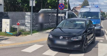 10-latek winny kolizji. Policja apeluje do rodziców