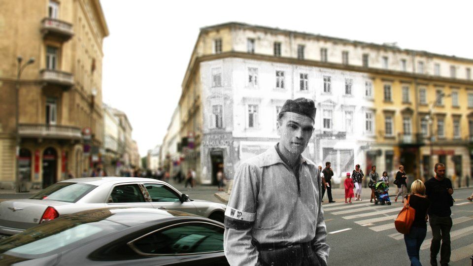 Warszawa teraz i 70 lat temu na jednym zdjęciu 1