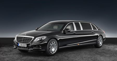 Maybach S600 Pullman debiutuje w opancerzonym wydaniu