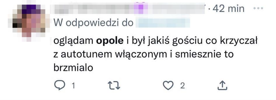 Widzowie rozczarowani poziomem Festiwalu w Opolu