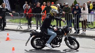 Dzień Motocykla odbył się w Zespole Szkół Zawodowych nr 1 w Zduńskiej Woli